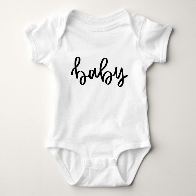 Baby kostym Girl eller Boy 03 månader till 18 måna T Shirt (Framsida)