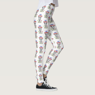 Baby Krampus är i tjänst Leggings