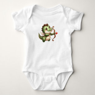 Baby krokodil kärlek t shirt