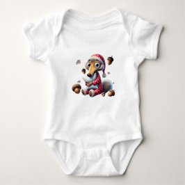 Baby-kroppsdräkt med ekorre t shirt