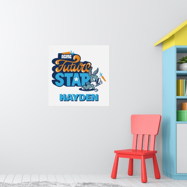 Baby KRYP BUNNY™ - Framtida stjärna Poster (Barnkammare 1)