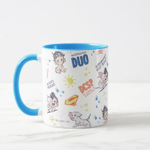 Baby Krypto & Superman Mönster Mugg