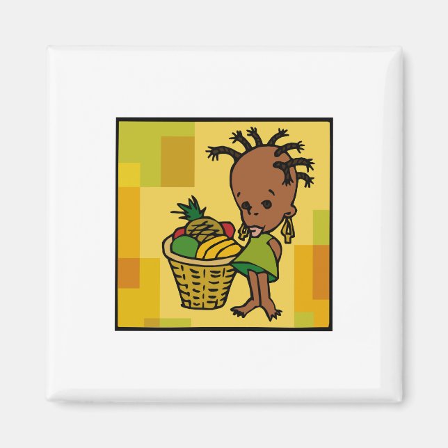 Baby Kwanzaa Magnet (Framsidan)