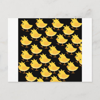 Baby kyckling vykort