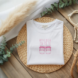 Baby Laddar Vänligen Vänta Anpassad Förfallodatum  T Shirt
