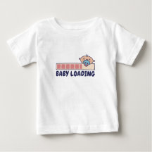 Baby läser in... Funny T-Shirt Design - Perfekt fö