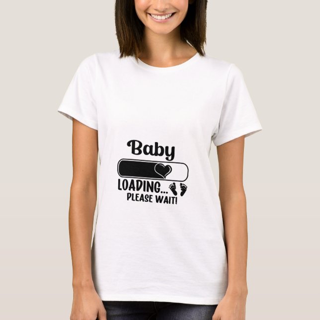 Baby-last T Shirt (Framsida)