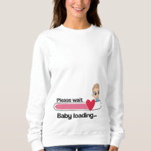 Baby-lastad Gravid T-Shirt - Cute Moderskap