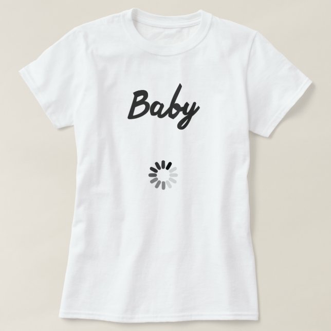 BABY LASTNING TEE SHIRT (Design framsida)