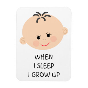 Baby leende magnet
