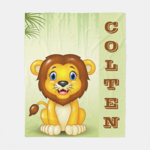 Baby Lejon Fleece Blanket