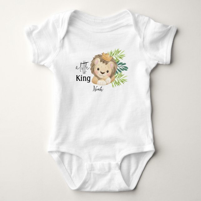 baby lejon kung safari djur  t shirt (Framsida)