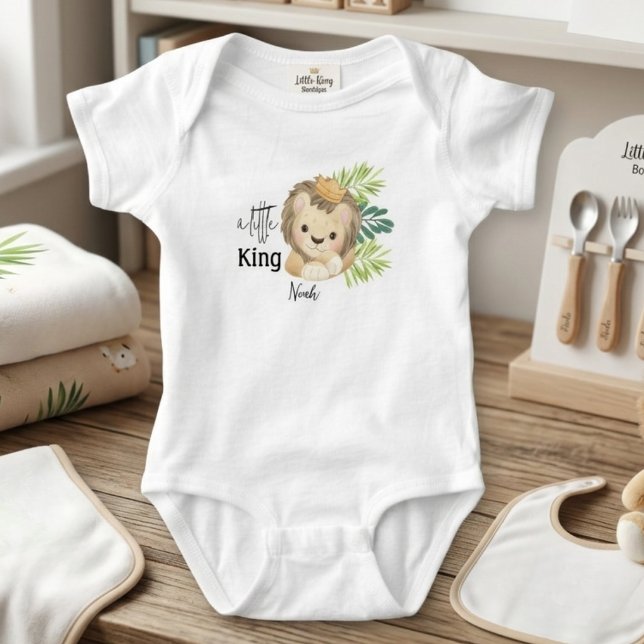 baby lejon kung safari djur  t shirt (baby lion king safari animals bodysuit)