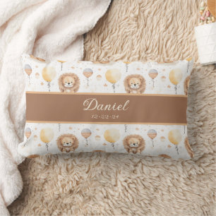 Baby Lejon Personlig Psalm Scripture Nursery Lumbarkudde