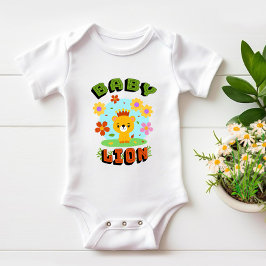 Baby lejon t shirt