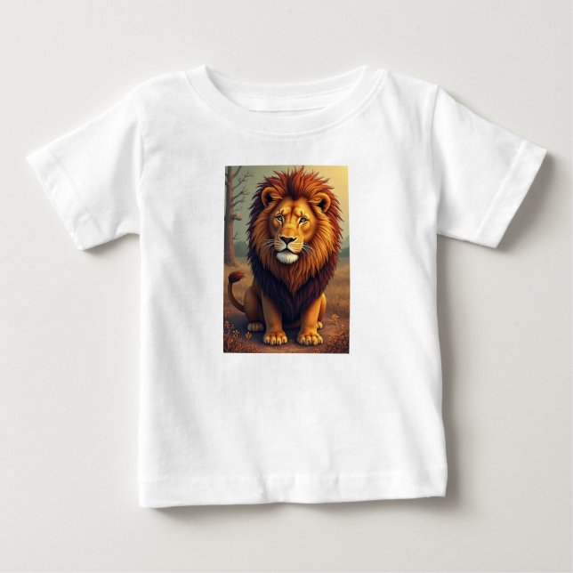 Baby Lejon T-Shirts (Framsida)