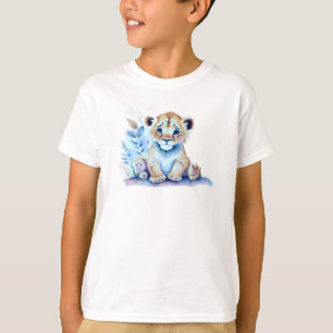 Baby Lejona Unge, som är mottaglig för Löv och Fl T Shirt