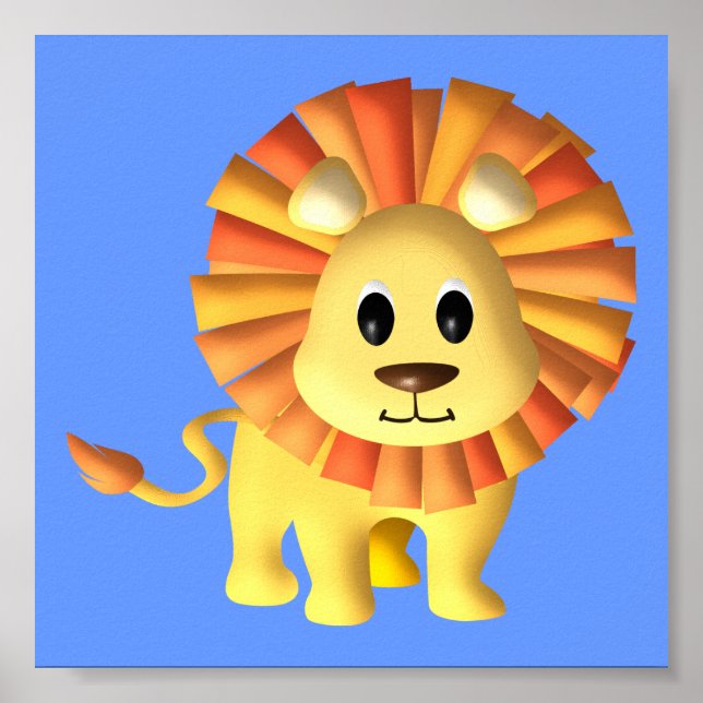 Baby Lion/ Nursery Dekor (Framsidan)