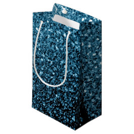 Baby ljusblå falskt glitter gnistrar