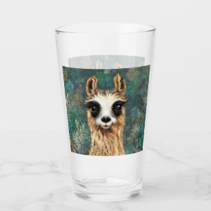 Baby Llama Glass Roligt Glaskopp
