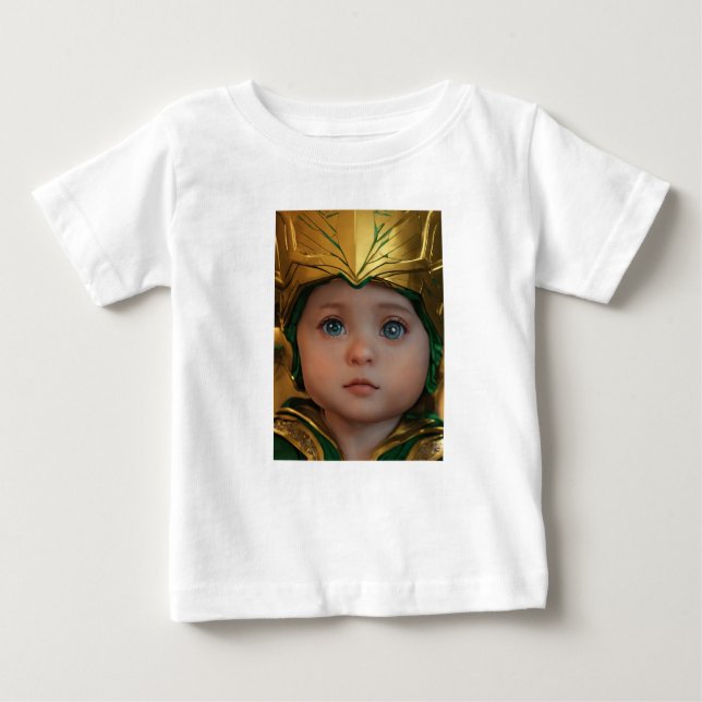Baby Loki Tecknad Art - Ultra Realistic 8 T Shirt (Framsida)