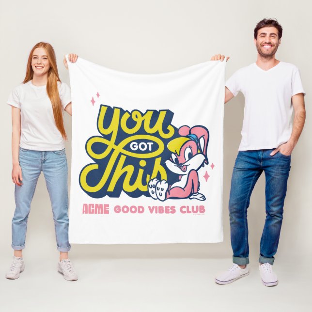 Baby Lola Bunny - du Har det här Fleecefilt (På plats)