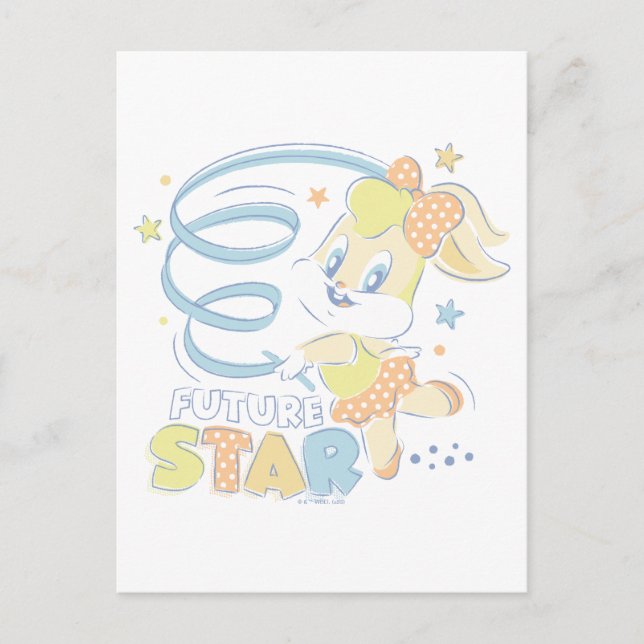 Baby Lola Bunny Future Star Vykort (Framsida)