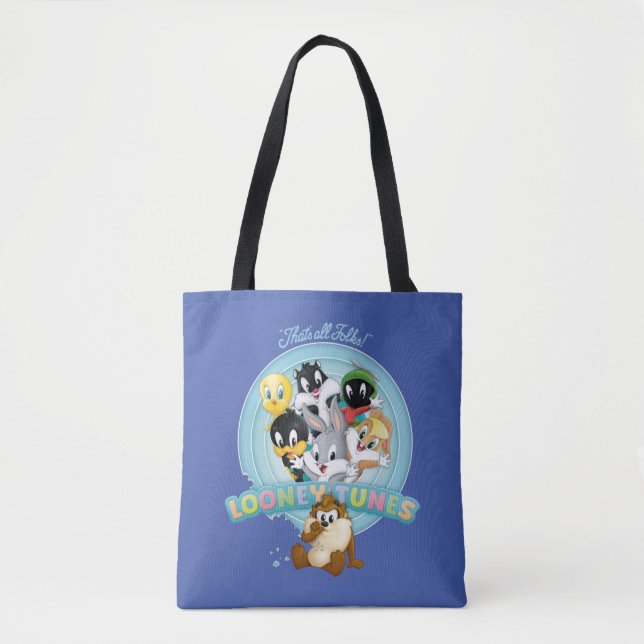 Baby LOONEY TUNES™-Logotyp | Alla mappar Tygkasse (Framsida)