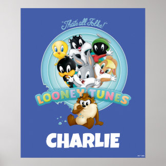 Baby LOONEY TUNES™-logotyp | Det är allt folks Poster