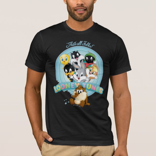 Baby LOONEY TUNES™-logotyp | Det var det folk T Shirt (Framsida)