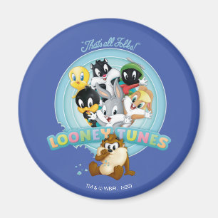 Baby LOONEY TUNES™-logotyp Det var så folk Magnet