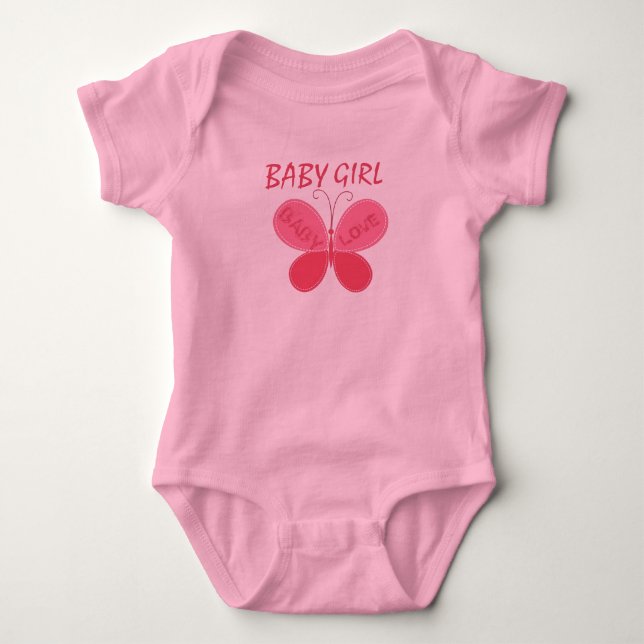 Baby Love Collection Baby Flicka  T Shirt (Framsida)