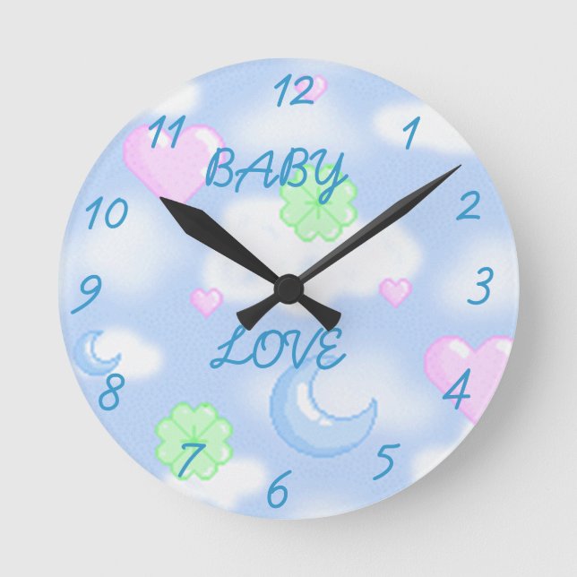 BABY LOVE COLLECTION RUND KLICKA KLOCKA (Framsida)