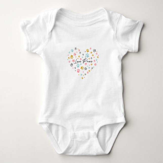 Baby Love Klor T Shirt (Framsida)