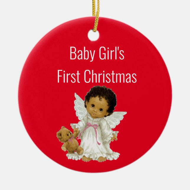 Baby Love Kollektion Julgransprydnad Keramik (Framsidan)