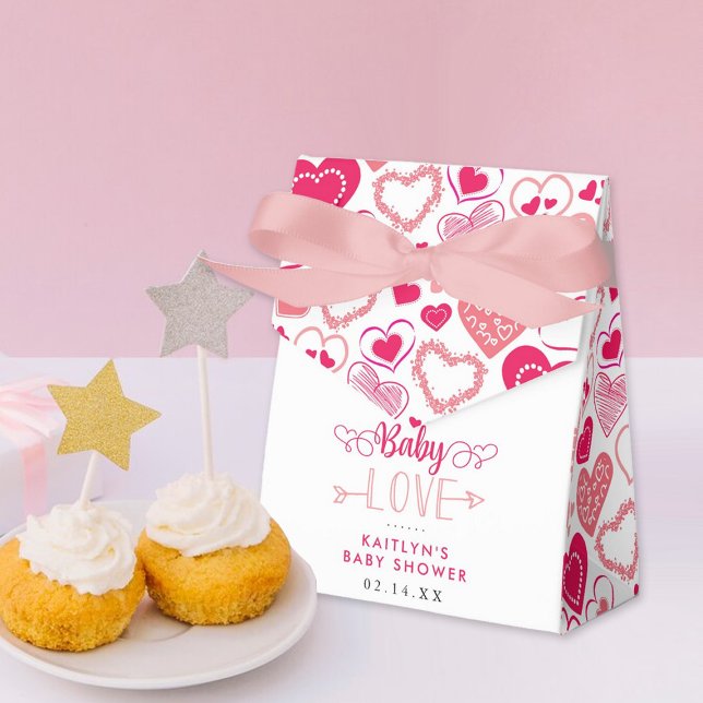 "Baby Love" Valentine's Day Baby Shower Presentaskar (Skapare uppladdad)