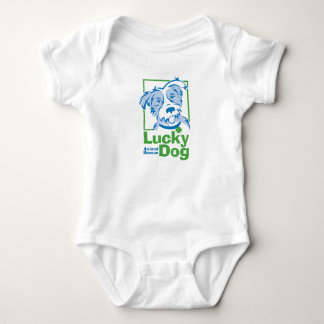 Baby Lucky Hund Bodydräkt T Shirt