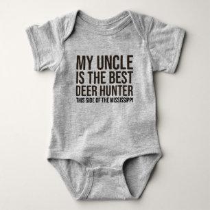 Baby lustig Hjort Jersey Bodydräkt Shirt T