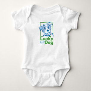 Baby lycklig hundBodysuit T Shirt
