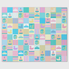 BABY LYCKLIG PRESENTPAPPER