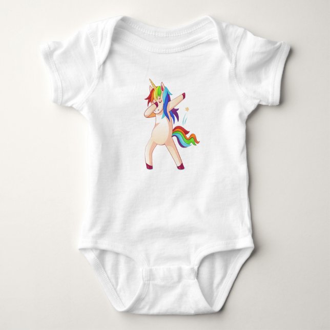 Baby Magic Unicorn T-Shirt (Framsida)