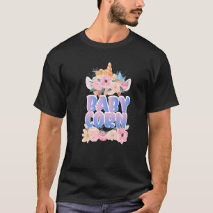 Baby Maj Cute Unicorn Girl Birthday 1 T Shirt