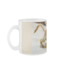 Baby mald frostad mugg för ekorre