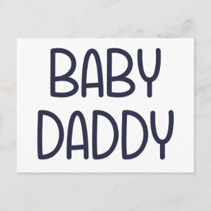 Baby Mama Baby Pappa (dvs. far) Vykort