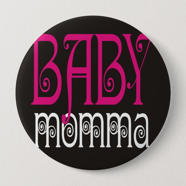 Baby Mamma Knapp (Framsida)
