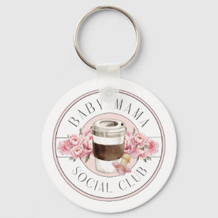 Baby Mamma Social Klubb Nyckelring