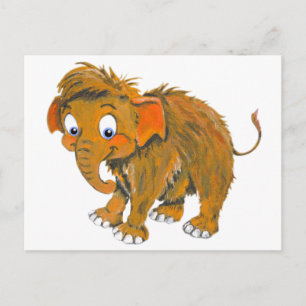 Baby Mammoth Vykort