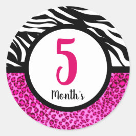 Baby Månad Klistermärken