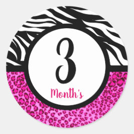 Baby Månad Klistermärken