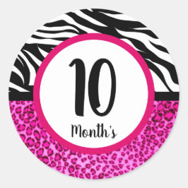 Baby Månad Klistermärken